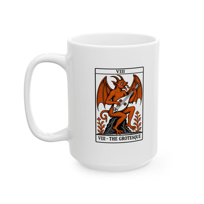 Luttrell Grotesque Tarot Ceramic Mug, (11oz, 15oz)
