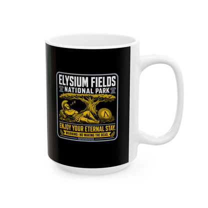 Elysium Fields National Park Ceramic Mug, (11oz, 15oz)