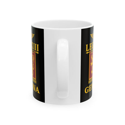 Legio XIII Gemina Vexillum Ceramic Mug, (11oz, 15oz)