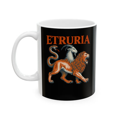 Etruria Etruscans Ceramic Mug, (11oz, 15oz)