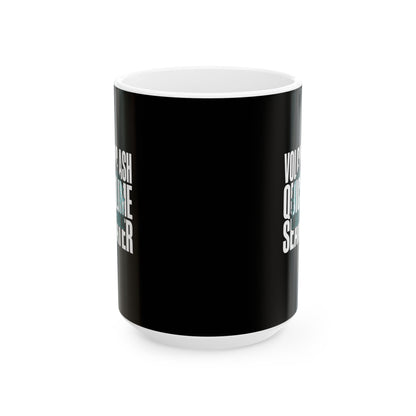 Roman Concrete Ingredients Ceramic Mug, (11oz, 15oz)