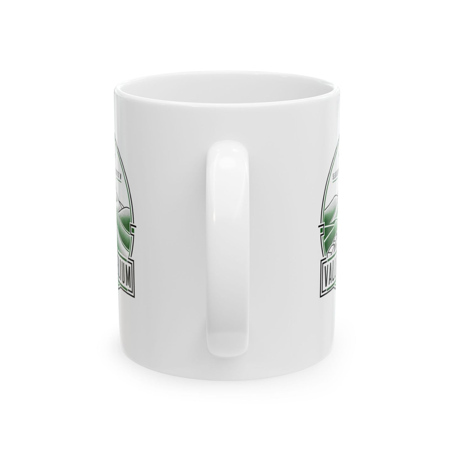 Vallum Aelium Hadrian's Wall Latin Ceramic Mug, (11oz, 15oz)