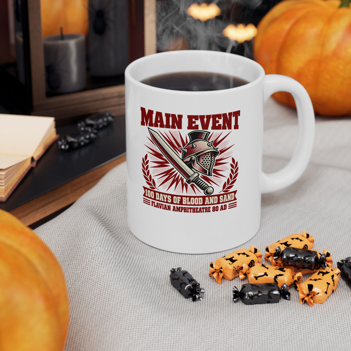 Flavian Main Event Ceramic Mug, (11oz, 15oz)