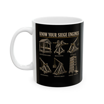Know Your Siege Engines Ceramic Mug, (11oz, 15oz)