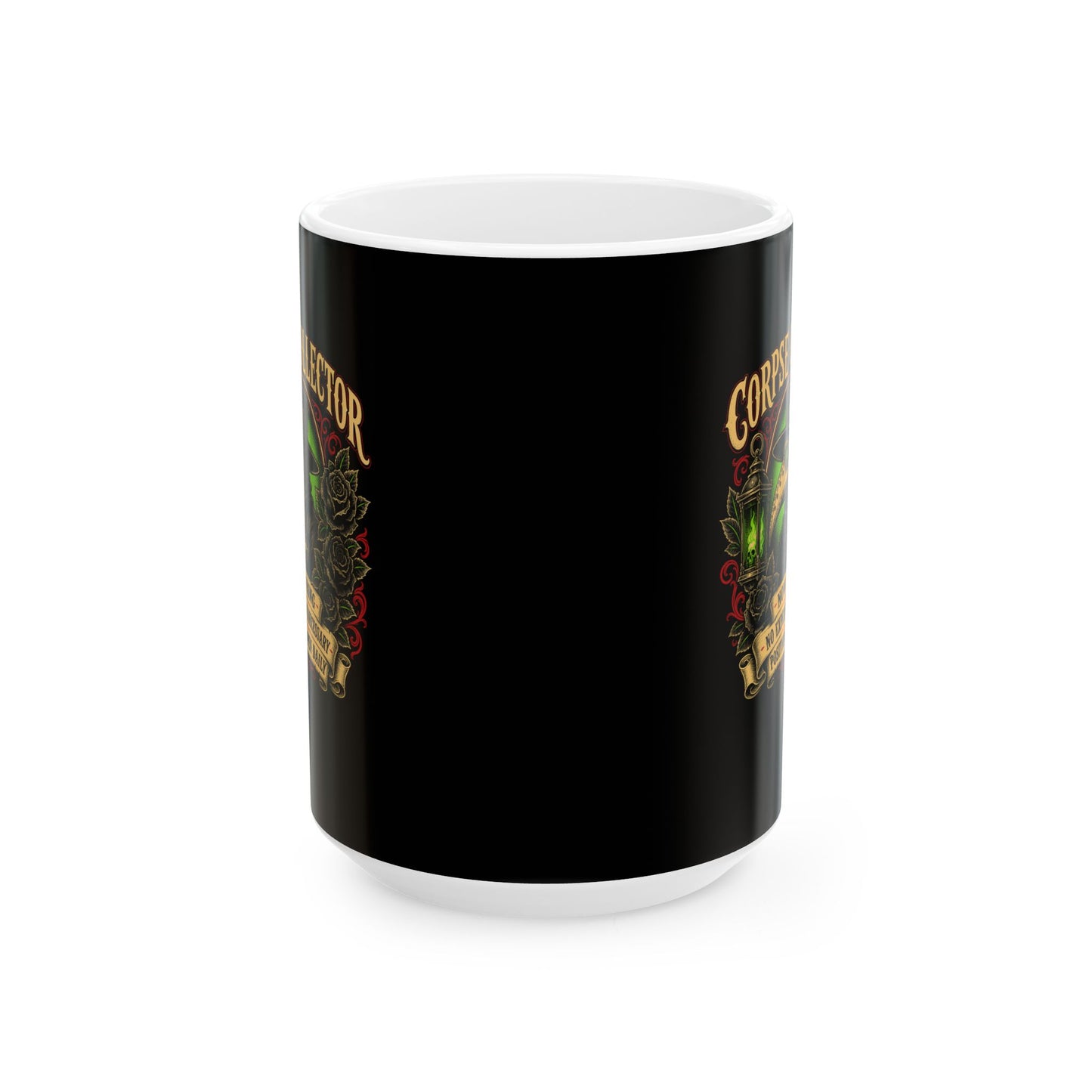 Now Hiring Corpse Collector Ceramic Mug, (11oz, 15oz)