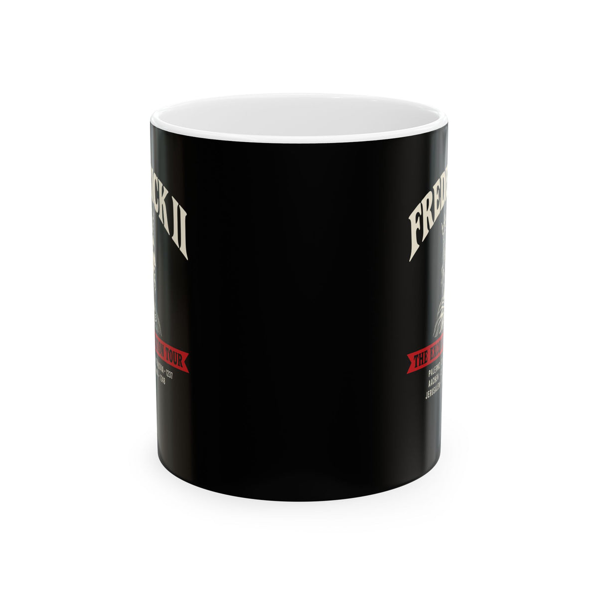 Frederick II The Excommunication Tour Ceramic Mug, (11oz, 15oz)