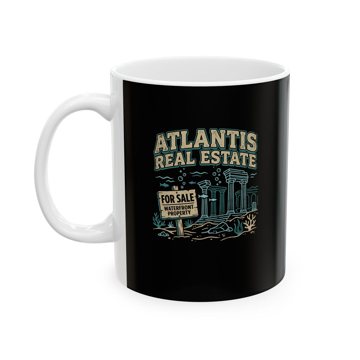 Atlantis Real Estate Agency Ceramic Mug, (11oz, 15oz)