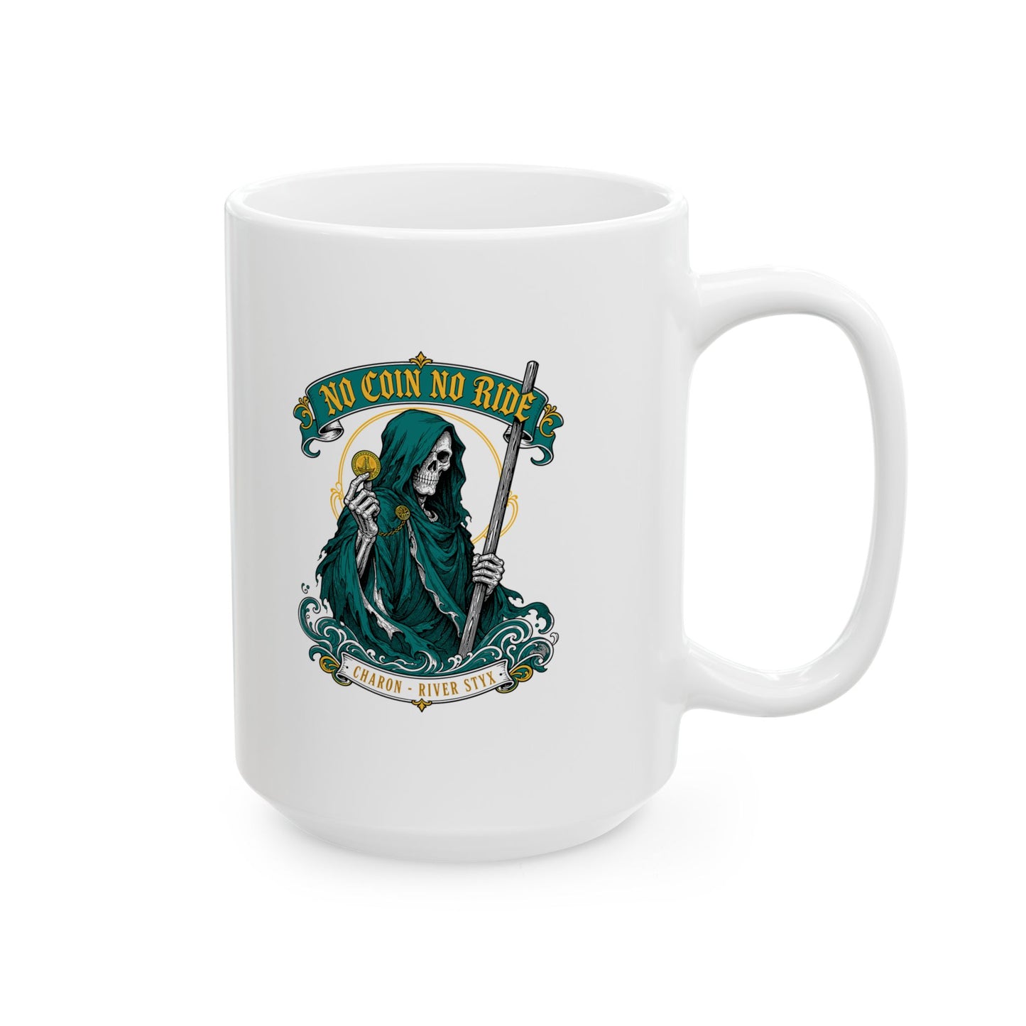 Charon River Styx Ceramic Mug, (11oz, 15oz)