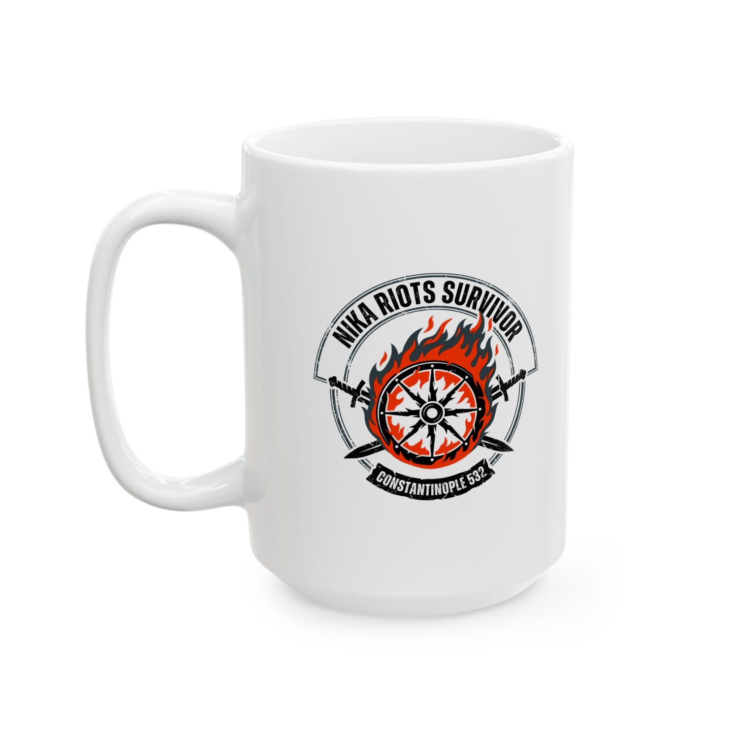 Nika Riots SurvivorCeramic Mug, (11oz, 15oz)