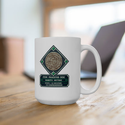 Phaistos Disc Ceramic Mug, (11oz, 15oz)