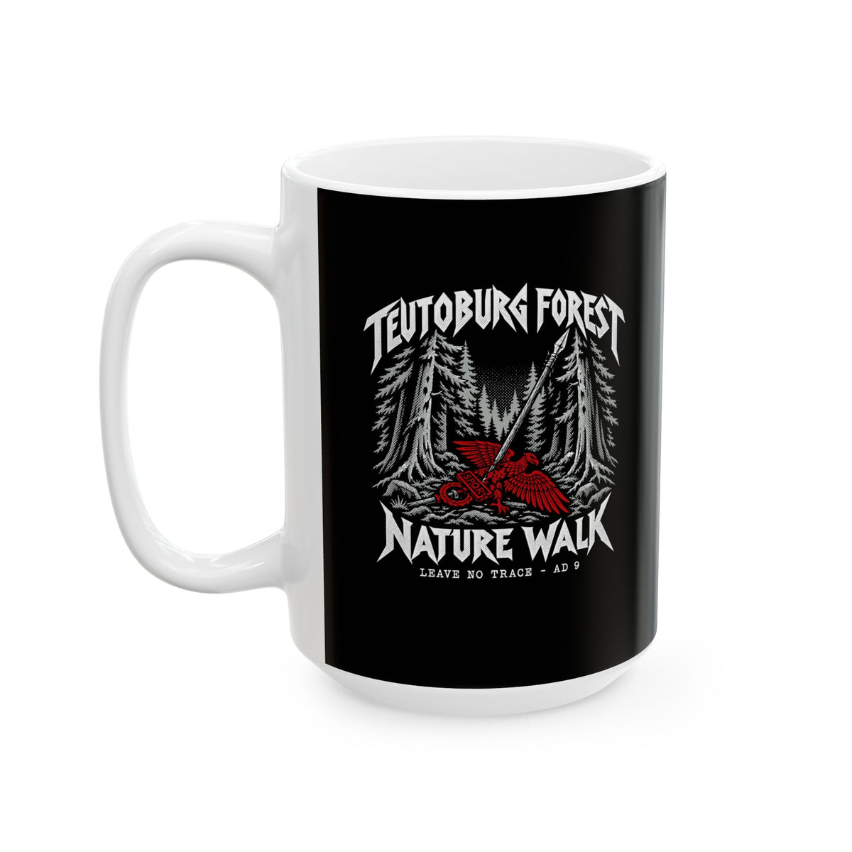 Teutoburg Broken Aquila Ceramic Mug, (11oz, 15oz)