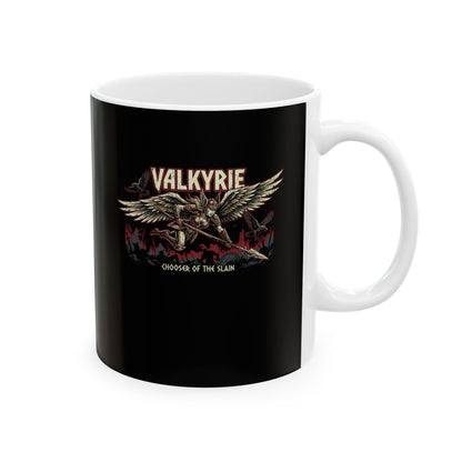 Valkyrie Chooser of the Slain Ceramic Mug, (11oz, 15oz)