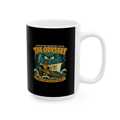 B Movie The Odyssey Polyphemus Ceramic Mug, (11oz, 15oz)