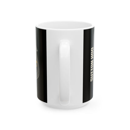 Minimalist Sutton Hoo Saxon Ceramic Mug, (11oz, 15oz)