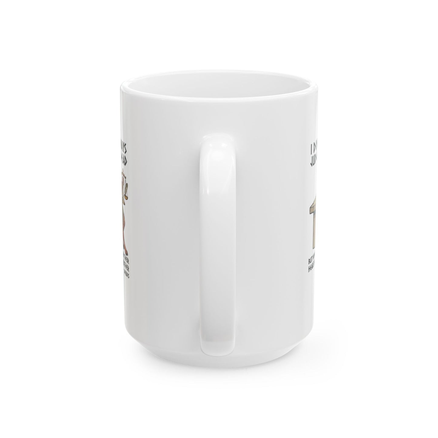 Anubis Don't Always Judge Dead Weigh Heart Ceramic Mug, (11oz, 15oz)