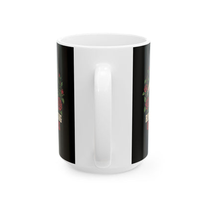 Ring a Ring o' Roses Plague Doctor Ceramic Mug, (11oz, 15oz)