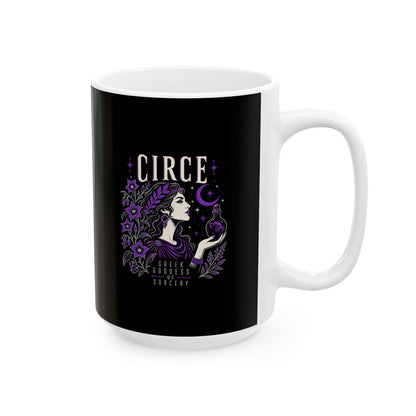 Circe Goddess of Sorcery Ceramic Mug, (11oz, 15oz)