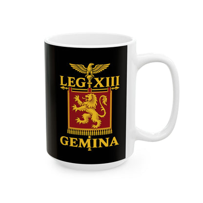 Legio XIII Gemina Vexillum Ceramic Mug, (11oz, 15oz)