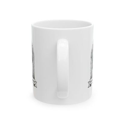 Knight Hospitaller For Faith For Benefit of Man Ceramic Mug, (11oz, 15oz)