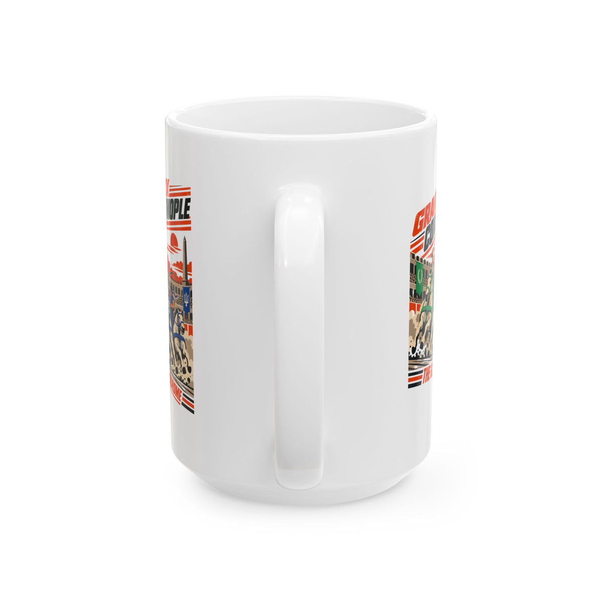 Grand Prix Constantinople Chariot Race Ceramic Mug, (11oz, 15oz)
