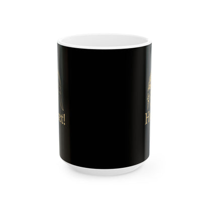Beowulf Listen in Old English Ceramic Mug, (11oz, 15oz)