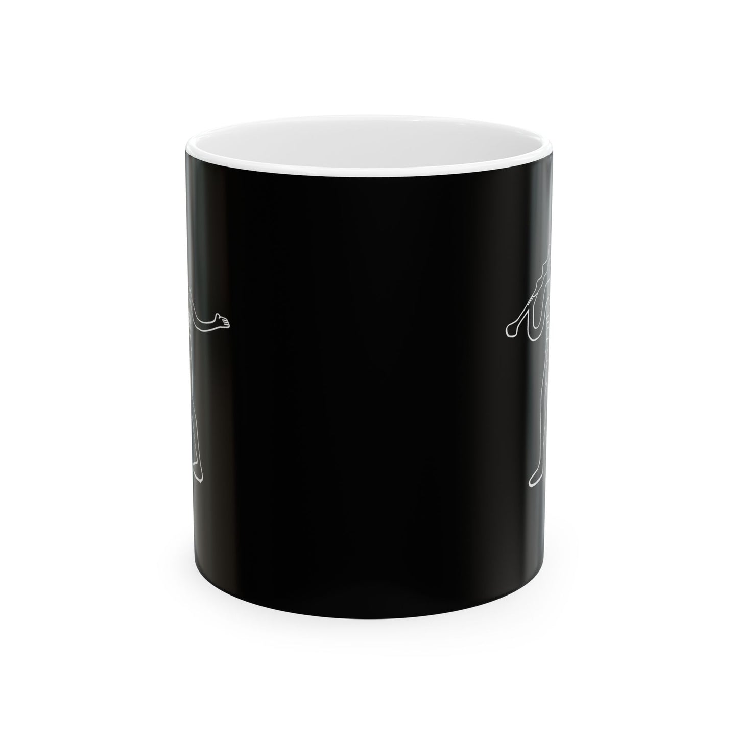 Censored Giant of Cerne Abbas Ceramic Mug, (11oz, 15oz)