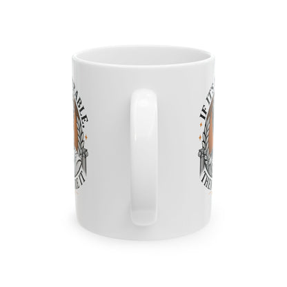 Marcus Aurelius Endurable Quote Ceramic Mug, (11oz, 15oz)
