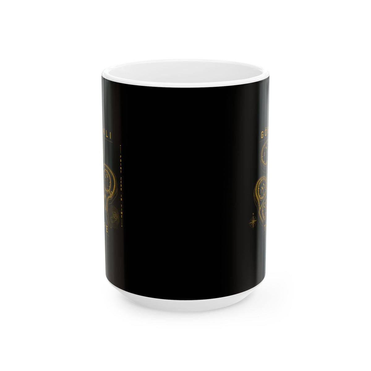 GÖBEKLI TEPE Ground Plan Ceramic Mug, (11oz, 15oz)