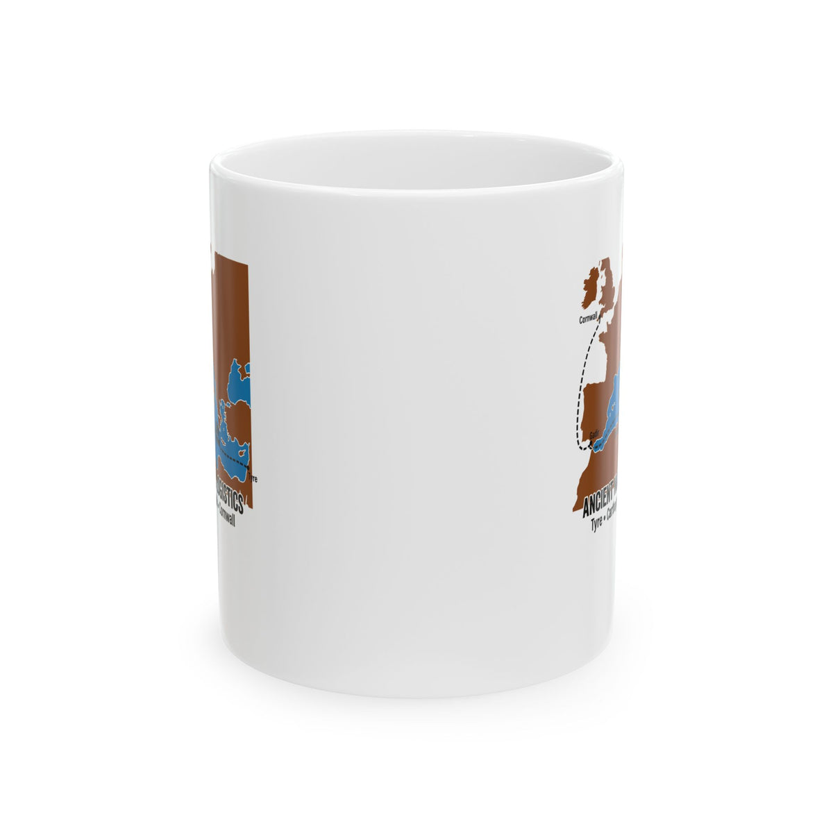 Phoenicians Ancient Shipping Maritime  Ceramic Mug, (11oz, 15oz)