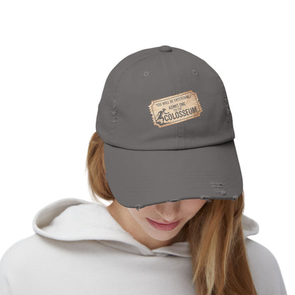 Colosseum Ticket Unisex Distressed Cap