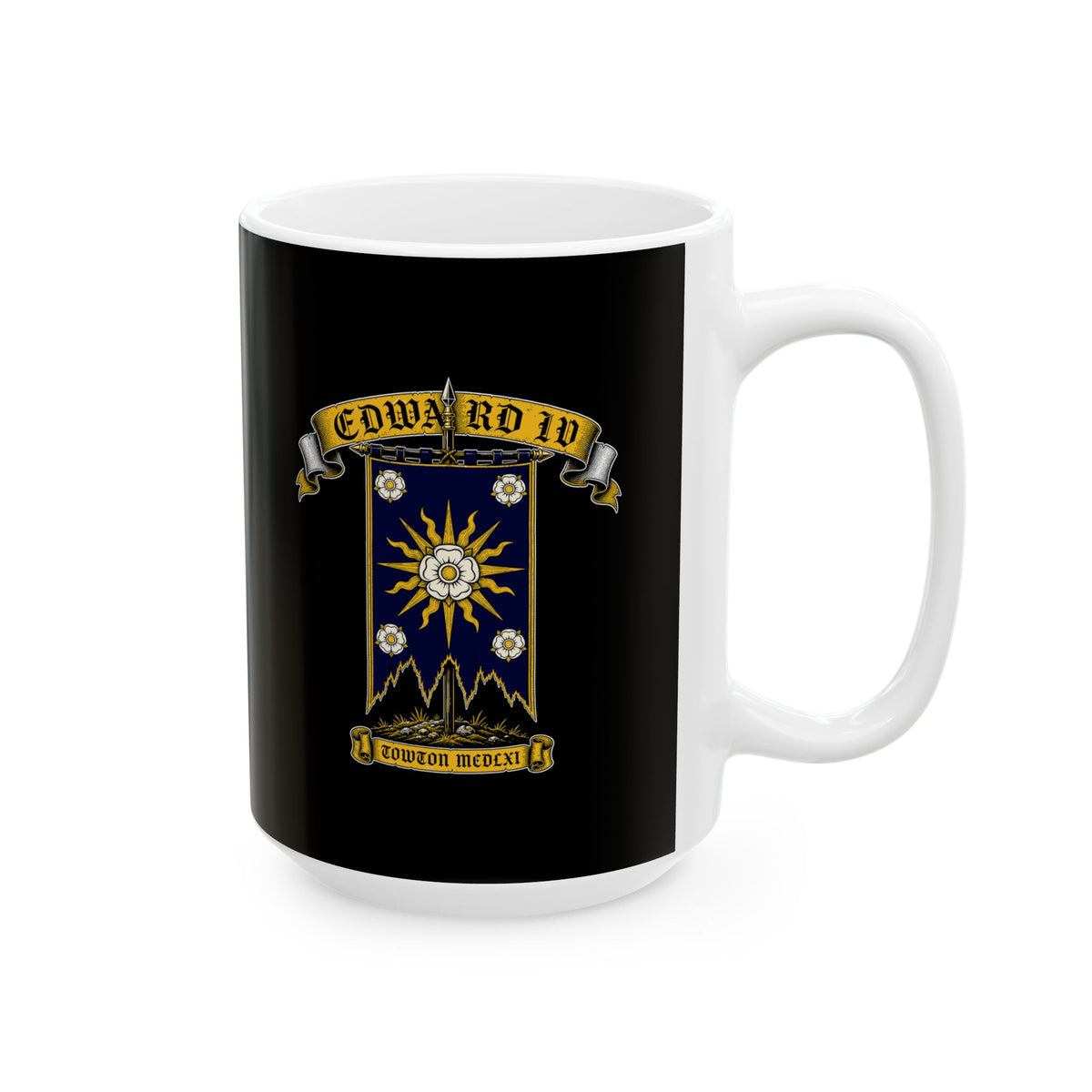 Edward IV Towton Sun in Splendor Ceramic Mug, (11oz, 15oz)