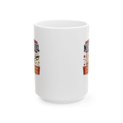 Tycho Brahe Nose Math Duel Ceramic Mug, (11oz, 15oz)