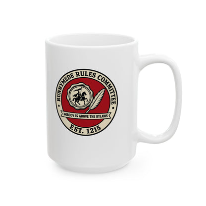 Runnymede Rules Committee Ceramic Mug, (11oz, 15oz)