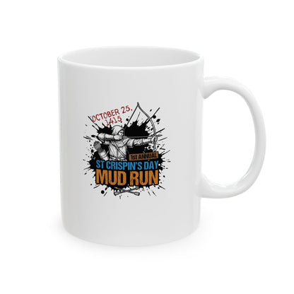 Agincourt Mud Run Ceramic Mug, (11oz, 15oz)