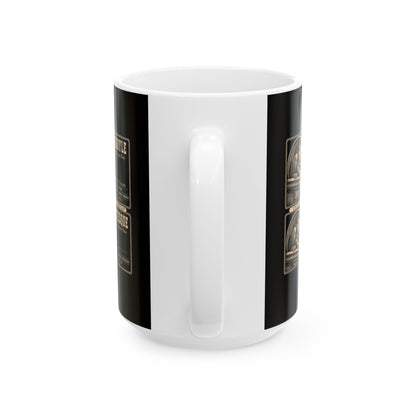 Gargoyle vs Grotesque Field Guide Ceramic Mug, (11oz, 15oz)