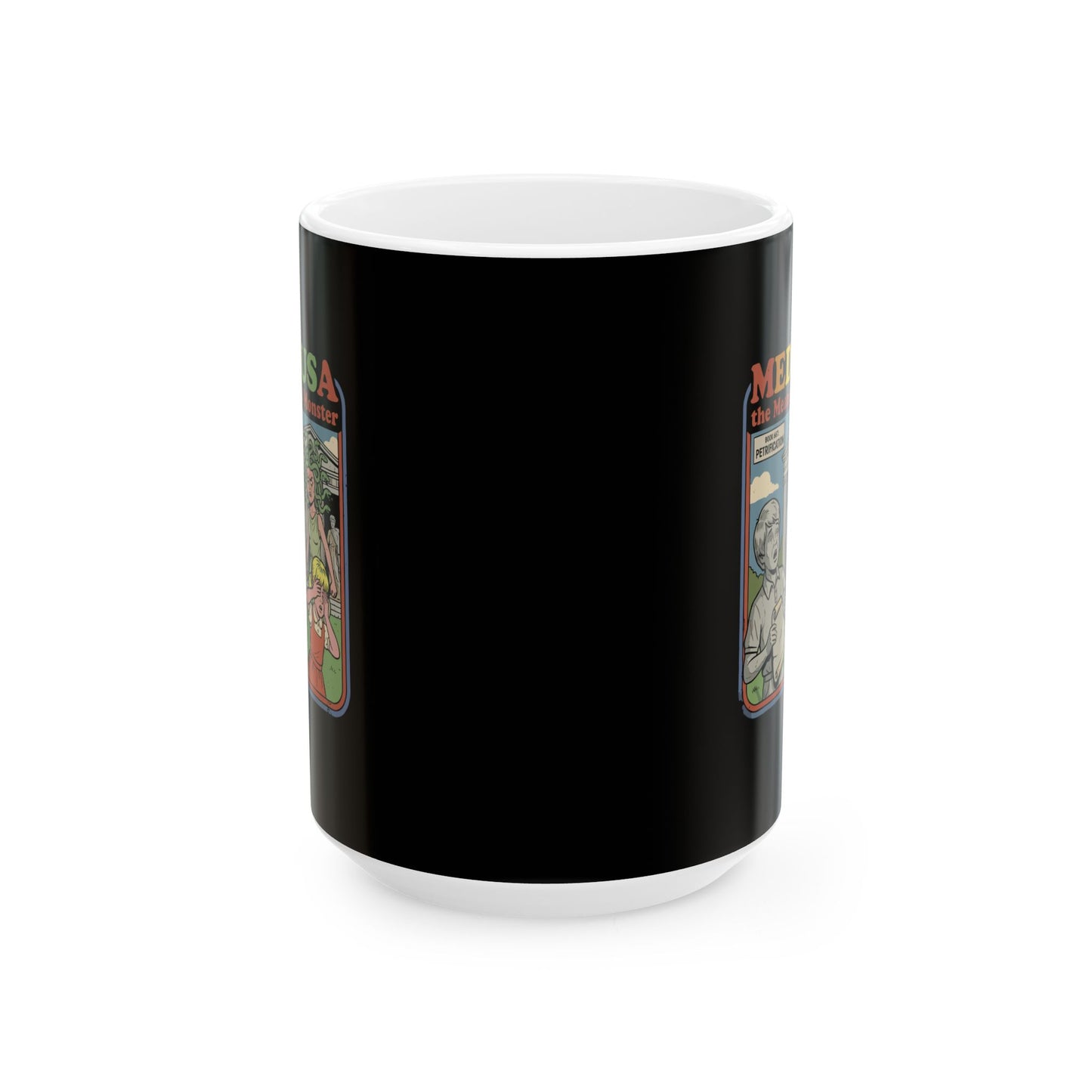 Medusa Meanest Monster Ceramic Mug, (11oz, 15oz)