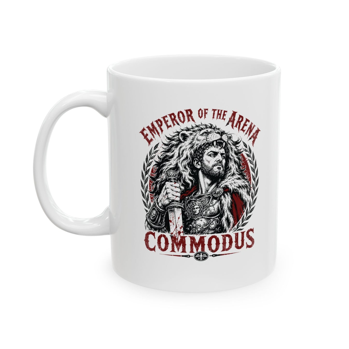 Emperor of the Area Commodus Ceramic Mug, (11oz, 15oz)