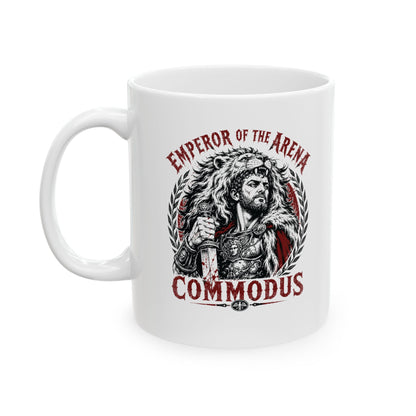 Emperor of the Area Commodus Ceramic Mug, (11oz, 15oz)