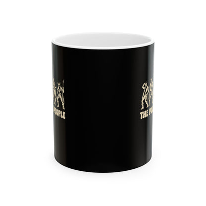 The Pillage People Silhouettes  Ceramic Mug, (11oz, 15oz)
