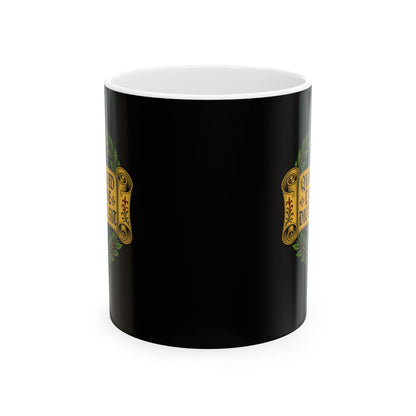 QuidQuid Latine Dictum Sit Sounds Good Latin Ceramic Mug, (11oz, 15oz)