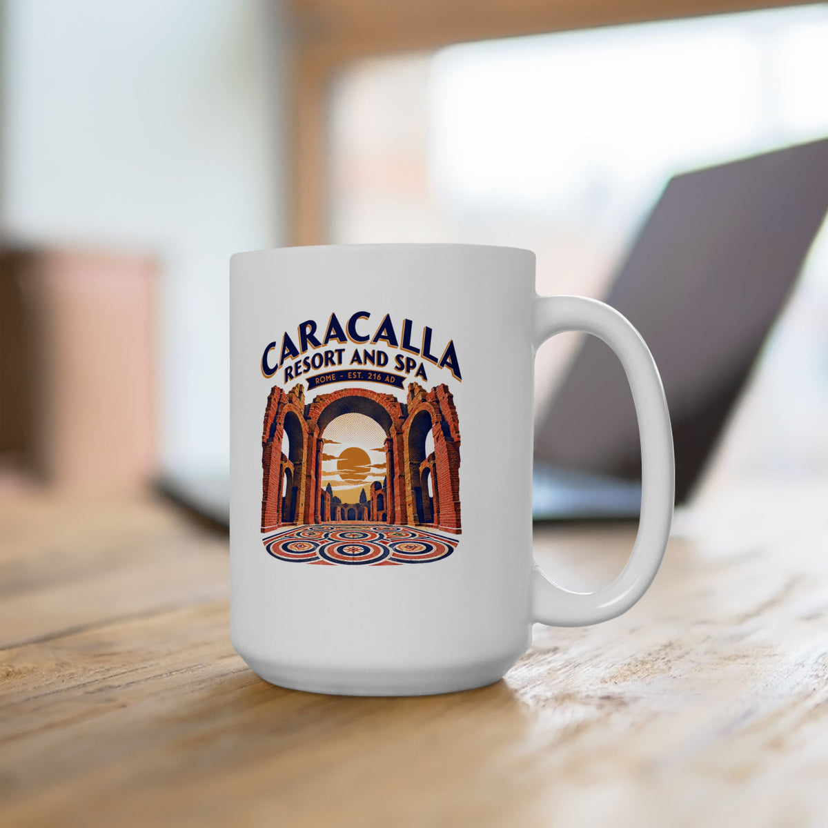 Caracalla Resort & Spa Ceramic Mug, (11oz, 15oz)