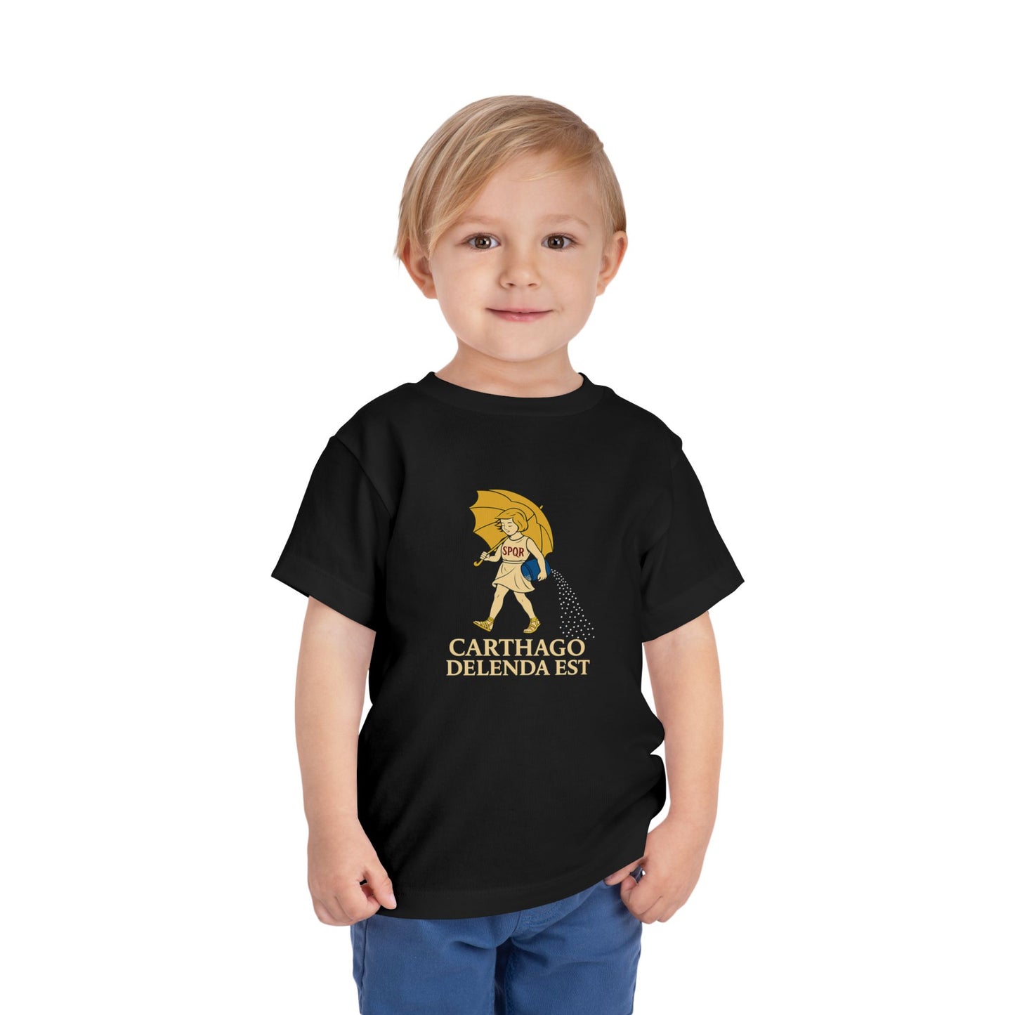 Carthago Delenda Est Toddler Short Sleeve Tee