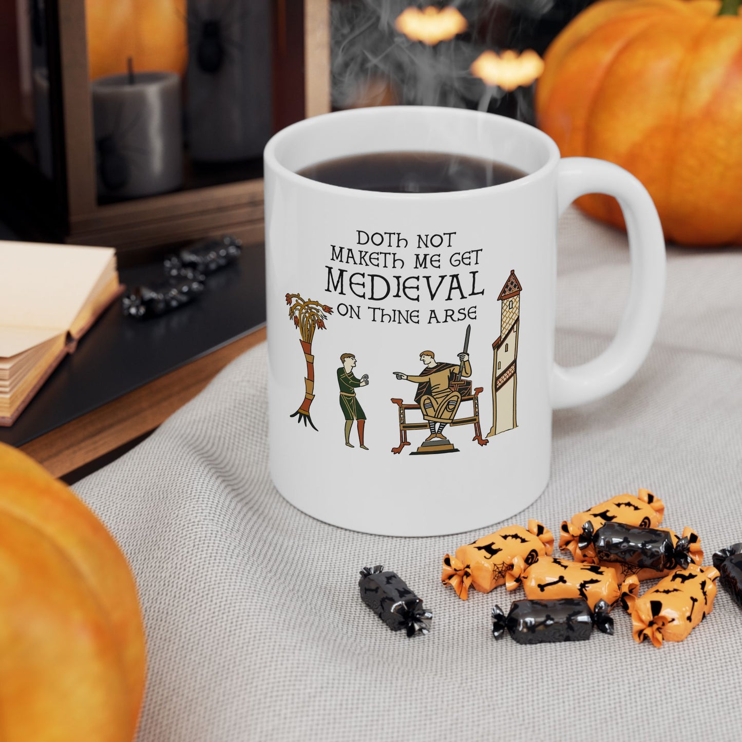 Get Medieval Bayeux Tapestry Meme Ceramic Mug, (11oz, 15oz)