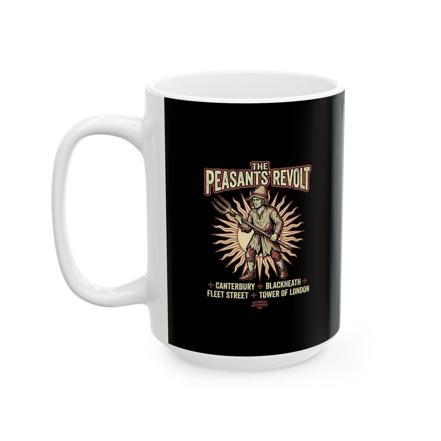 Peasants Revolt Ceramic Mug, (11oz, 15oz)