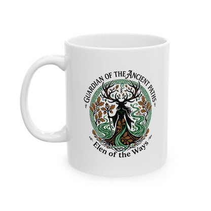 Elen of the Ways Guardian of the Paths Ceramic Mug, (11oz, 15oz)