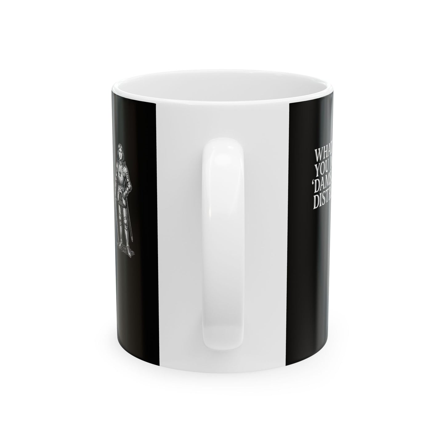 Joan of Arc Damsel in Distress Ceramic Mug, (11oz, 15oz)