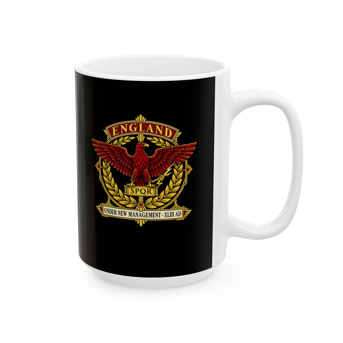 England Under New Management Ceramic Mug, (11oz, 15oz)