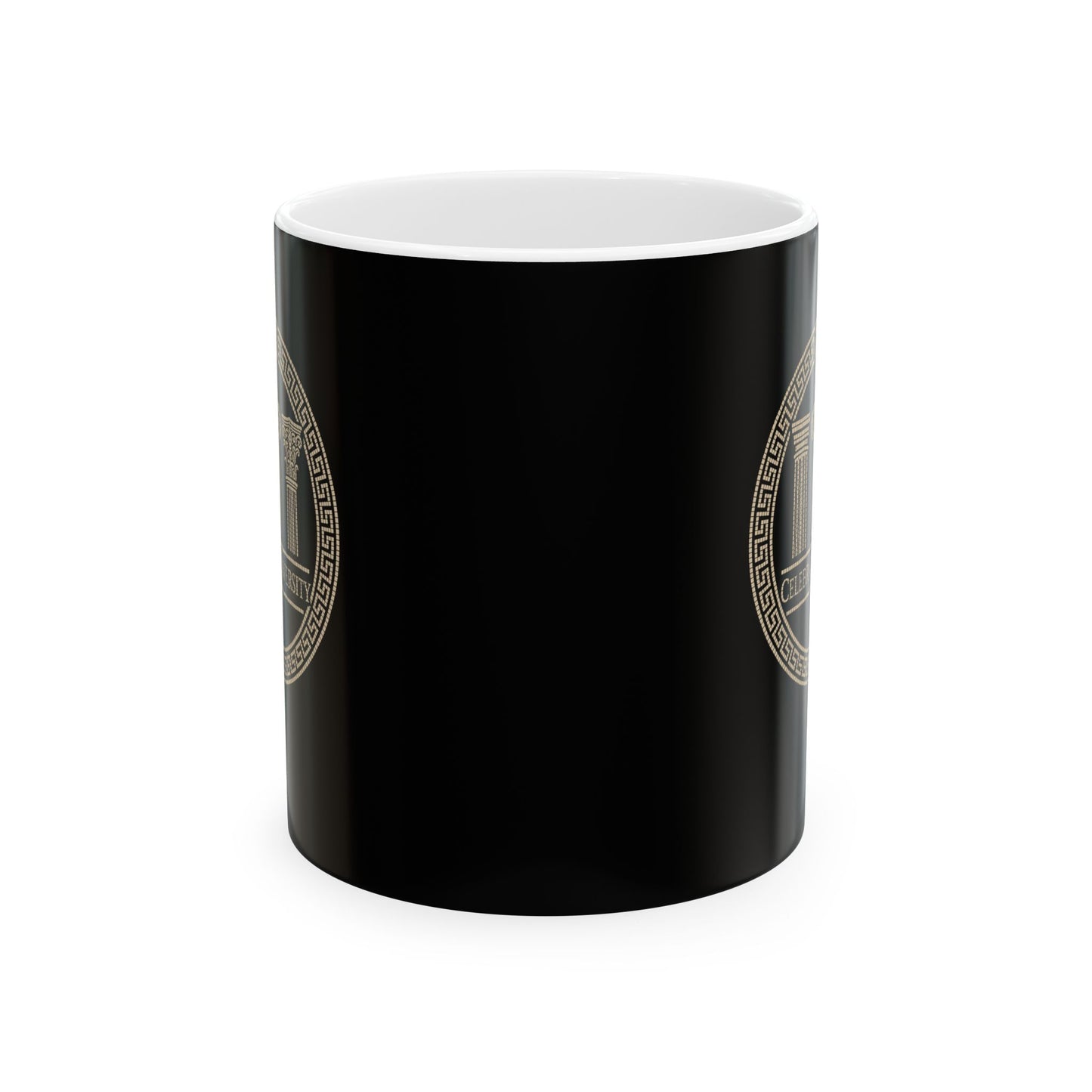 Celebrate Diversity Greek Columns Ceramic Mug, (11oz, 15oz)