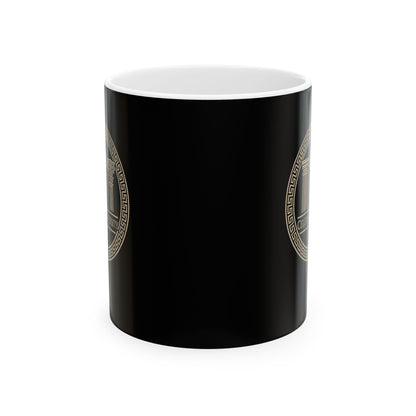 Celebrate Diversity Greek Columns Ceramic Mug, (11oz, 15oz)