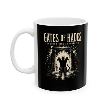 Gates of Hades Cerberus Security Ceramic Mug, (11oz, 15oz)